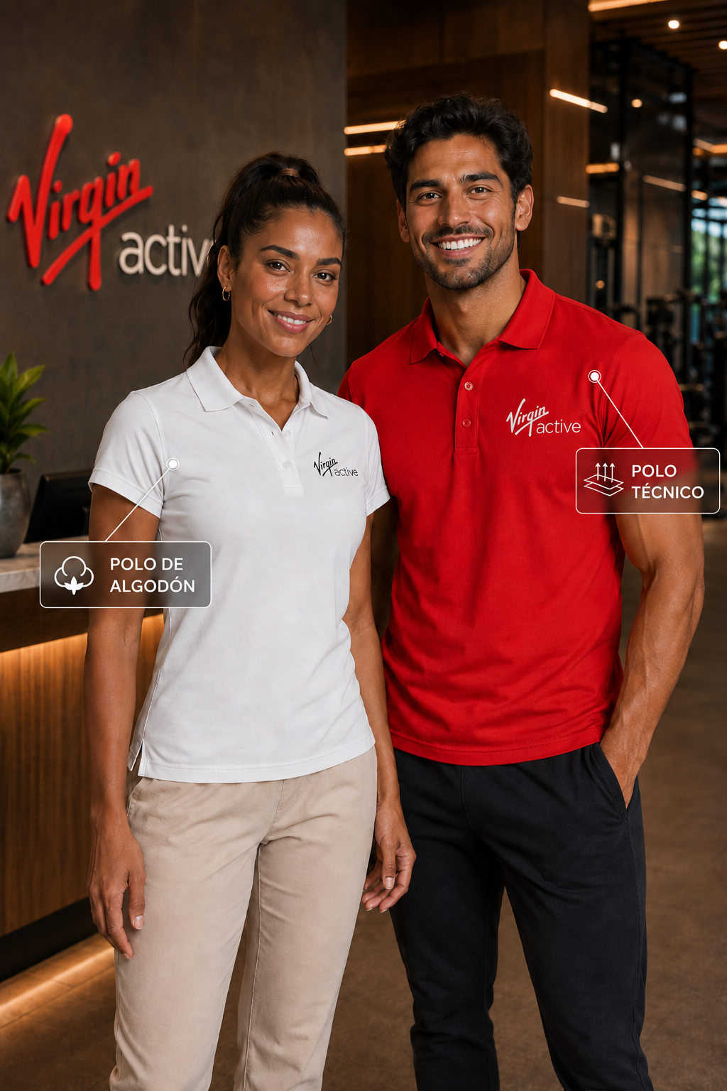 Oferta de polos personalizados para CreatifySport.es en CreatifySport.es